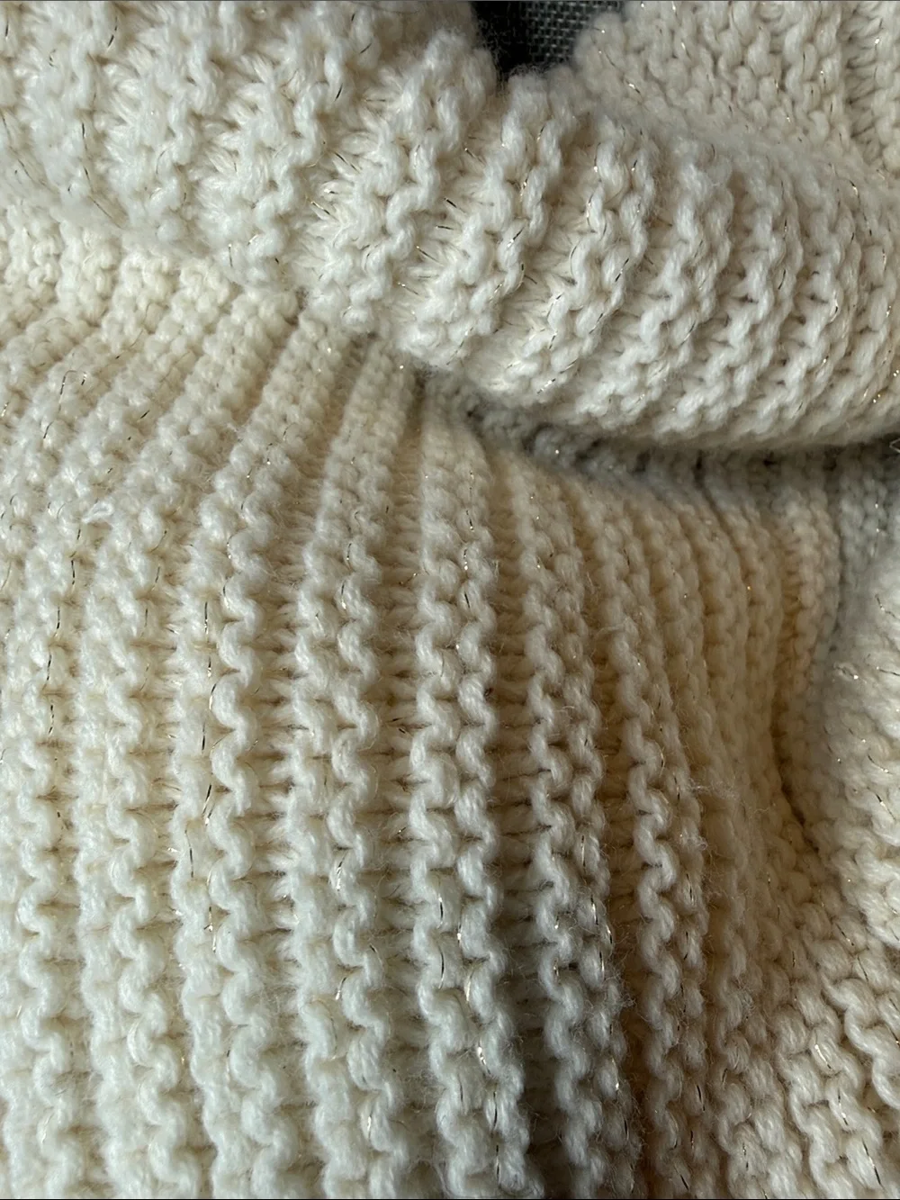 Merona Cream Knit Infinity Scarf